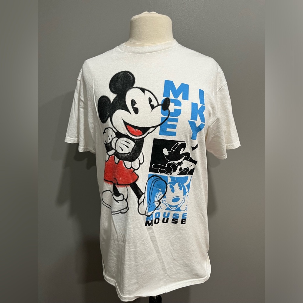 Mickey Mouse DIY‎ Overlay Disneyland World Retro Classic Vintage Tee